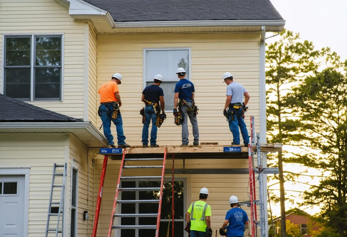 Siding installation cottondale al in Tuscaloosa